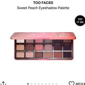 Too faced sweet peach palette